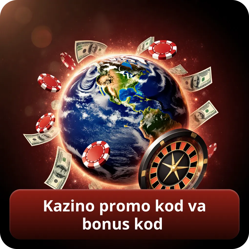 Kazino promo kodlar va bonus kodlari haqida