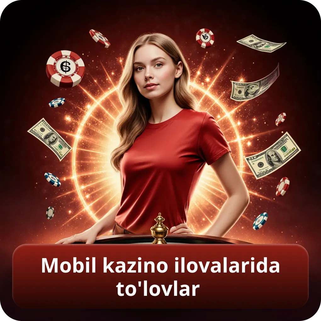 Mobil kazino ilovalarida depozit va yechib olish to'lovlari