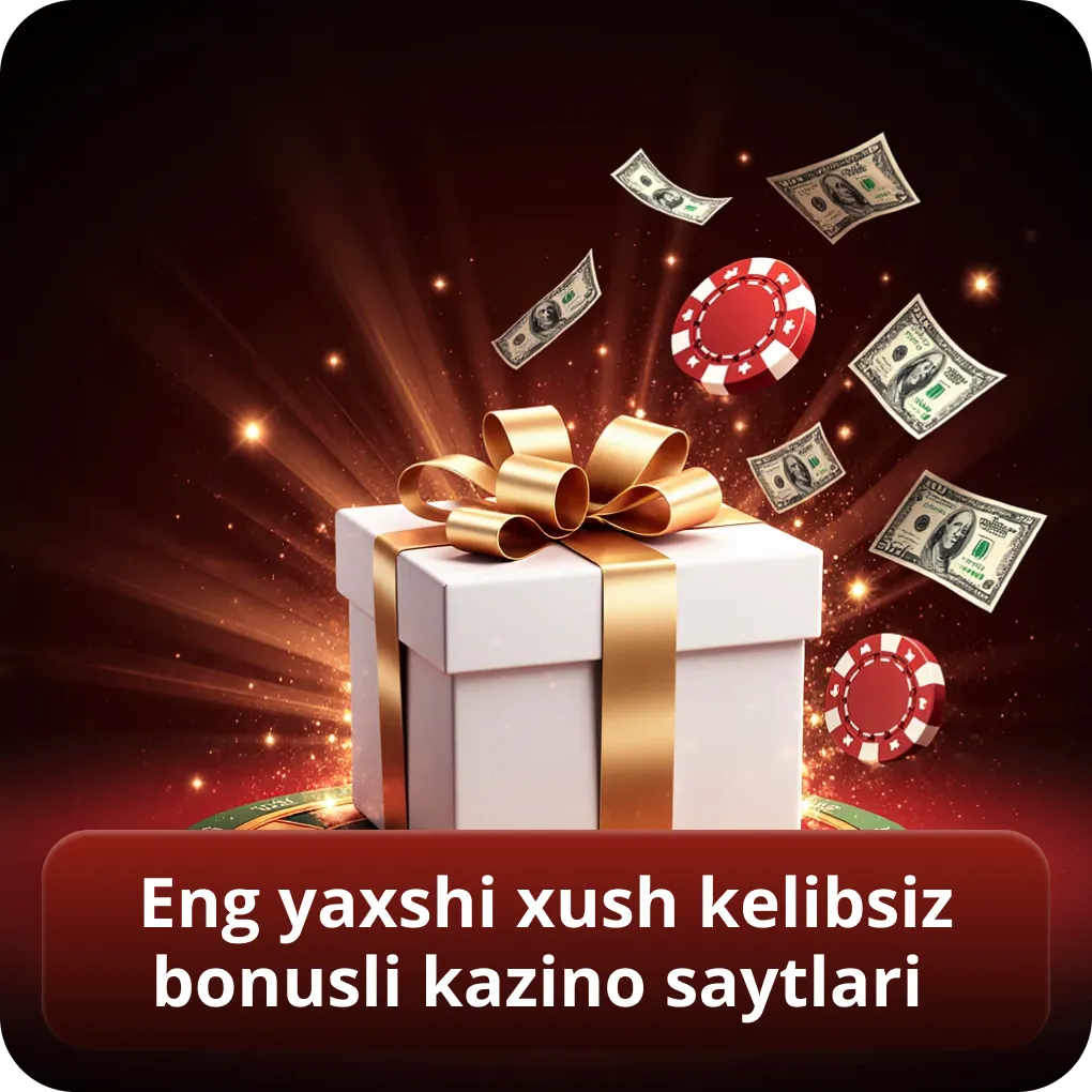 Eng yaxshi xush kelibsiz bonusli kazino platformalari